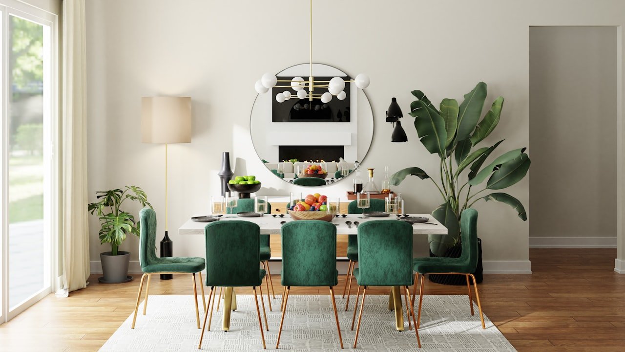 Sala de Jantar Sofisticada